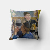 エドゥアードマネ – カフェコンサートのコーナー クッション (裏面)