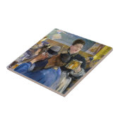 エドゥアードマネ – カフェコンサートのコーナー タイル (側面)