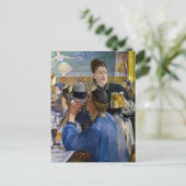 エドゥアードマネ – カフェコンサートのコーナー ポストカード (スタンド正面)