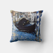 エドゥアードマネ – グランドカナル，ヴェネツィア クッション (裏面)