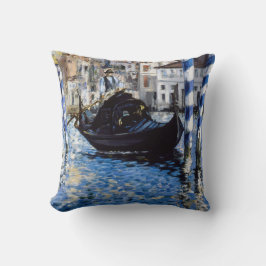 エドゥアードマネ – グランドカナル，ヴェネツィア クッション