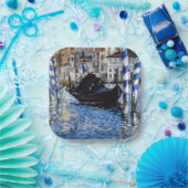 エドゥアードマネ – グランドカナル,ヴェネツィア ペーパープレート (パーティー)