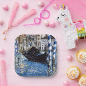 エドゥアードマネ – グランドカナル,ヴェネツィア ペーパープレート (パーティー)