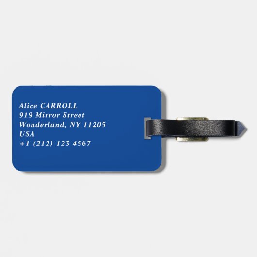 エドゥアードマネ – グランドカナル,ヴェネツィア ラゲッジタグ (裏面横)