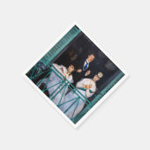 エドゥアードマネ – ザバルコニー/ルバルコン スタンダードカクテルナプキン (角)