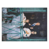 エドゥアードマネ – ザバルコニー/ルバルコン テーブルクロス (正面(横))