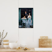 エドゥアードマネ – ザバルコニー/ルバルコン ポスター (キッチン)