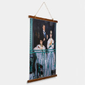 エドゥアードマネ – ザバルコニー/ルバルコン 吊り下げ型タペストリー (傾斜あり)