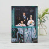 エドゥアードマネ – ザバルコニー/ルバルコン 招待状 (スタンド正面)