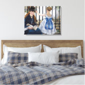 エドゥアードマネ – ザレイルウェイ キャンバスプリント (インサイチュ (寝室))