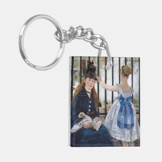 エドゥアードマネ – ザレイルウェイ キーホルダー (正面左)