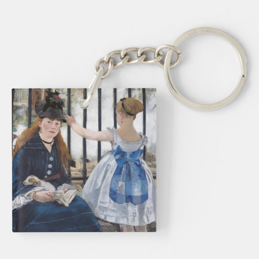 エドゥアードマネ – ザレイルウェイ キーホルダー (裏面)