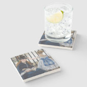 エドゥアードマネ – ザレイルウェイ ストーンコースター (横)