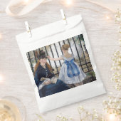 エドゥアードマネ – ザレイルウェイ フェイバーバッグ (クリップ留めされた状態)