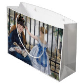 エドゥアードマネ – ザレイルウェイ ラージペーパーバッグ (裏面アングル)