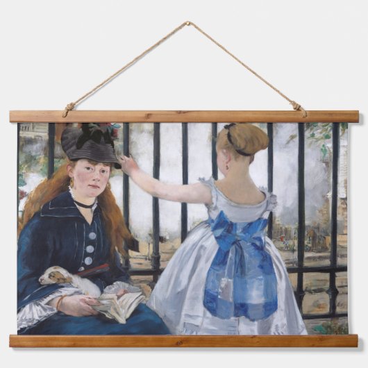 エドゥアードマネ – ザレイルウェイ 吊り下げ型タペストリー (正面)