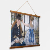 エドゥアードマネ – ザレイルウェイ 吊り下げ型タペストリー (傾斜あり)