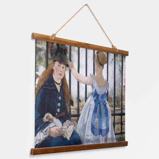 エドゥアードマネ – ザレイルウェイ 吊り下げ型タペストリー (傾斜あり)