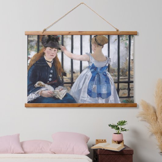 エドゥアードマネ – ザレイルウェイ 吊り下げ型タペストリー (寝室)