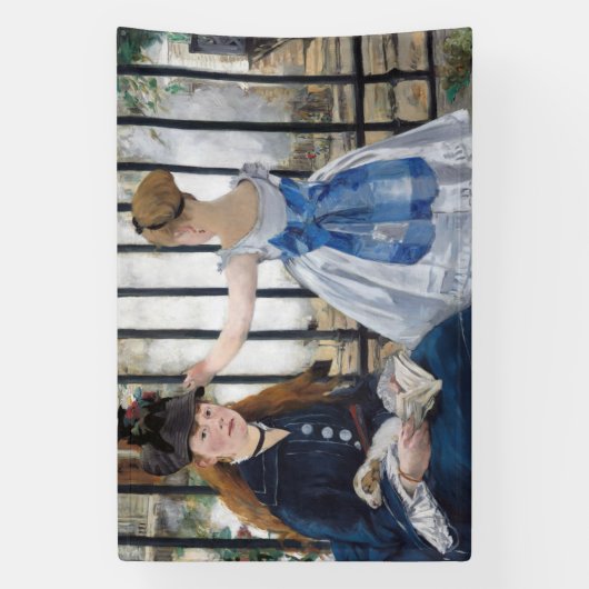 エドゥアードマネ – ザレイルウェイ 横断幕 (縦)