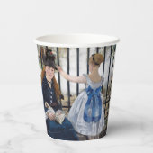 エドゥアードマネ – ザレイルウェイ 紙コップ (裏面)