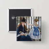 エドゥアードマネ – ザレイルウェイ 缶バッジ (正面&裏面)