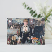 エドゥアードマネ – ザ・フォリー – ベルグレバー サンキューカード (スタンド正面)