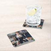 エドゥアードマネ – ザ・フォリー – ベルグレバー スクエアペーパーコースター (インサイチュ)