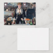 エドゥアードマネ – ザ・フォリー – ベルグレバー ノートカード (正面/裏面)