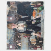 エドゥアードマネ – ザ・フォリー – ベルグレバー フリースブランケット (正面)