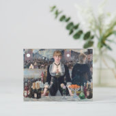 エドゥアードマネ – ザ・フォリー – ベルグレバー ポストカード (スタンド正面)