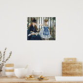 エドゥアードマネ：鉄道 ポスター (キッチン)