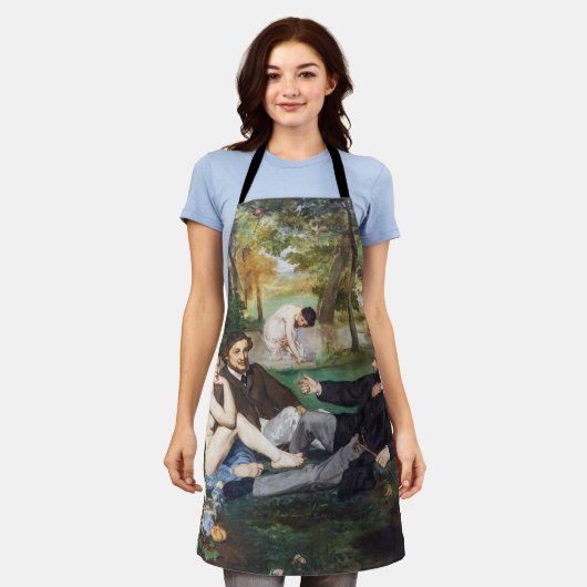 エドゥアードマネ – Luncheon the Grass エプロン (着用した状態)