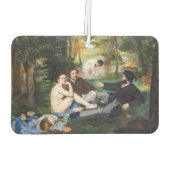 エドゥアードマネ – Luncheon the Grass カーエアーフレッシュナー (裏面)