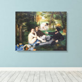 エドゥアードマネ – Luncheon the Grass キャンバスプリント (インサイチュ (ウッドフロア))