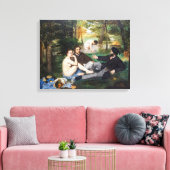 エドゥアードマネ – Luncheon the Grass キャンバスプリント (インサイチュ (リビング))