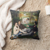 エドゥアードマネ – Luncheon the Grass クッション (ブランケット)