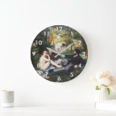 エドゥアードマネ – Luncheon the Grass ラージ壁時計 (ホーム)