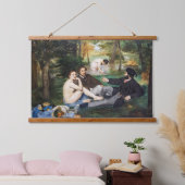 エドゥアードマネ – Luncheon the Grass 吊り下げ型タペストリー (寝室)