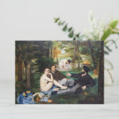 エドゥアードマネ – Luncheon the Grass 招待状 (スタンド正面)