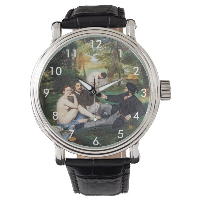 エドゥアードマネ – Luncheon the Grass 腕時計 (正面)