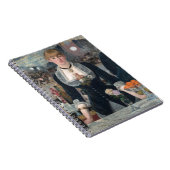 エドゥアードマネAバーアットザフォリー – ベルジェール ノートブック (右側)