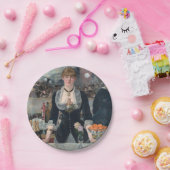 エドゥアードマネAバーアットザフォリー – ベルジェール ペーパープレート (パーティー)