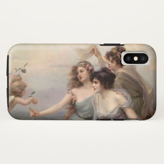 エドゥアール・ビッソンによる三美神 Case-Mate iPhoneケース (裏面(横))
