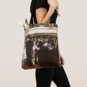 エドゥアール・マネによるオペラの仮面ボール トートバッグ (クローズアップ)