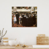 エドゥアール・マネによるオペラの仮面ボール ポスター (キッチン)