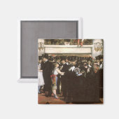 エドゥアール・マネによるオペラの仮面ボール マグネット (正面/裏面)