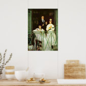 エドゥアール・マネの『バルコニー』（Le Balcon） ポスター (キッチン)