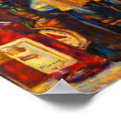 エドゥアール・マネの《フォリー・ベルジェール》 ポスター (角)