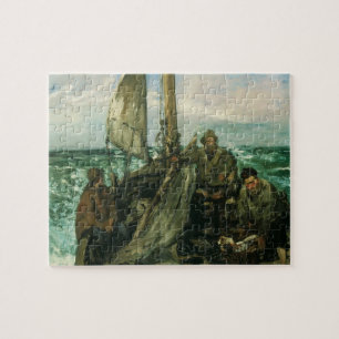 エドゥアール・マネ作「海の労働者」ヴィンテージアート ジグソーパズル